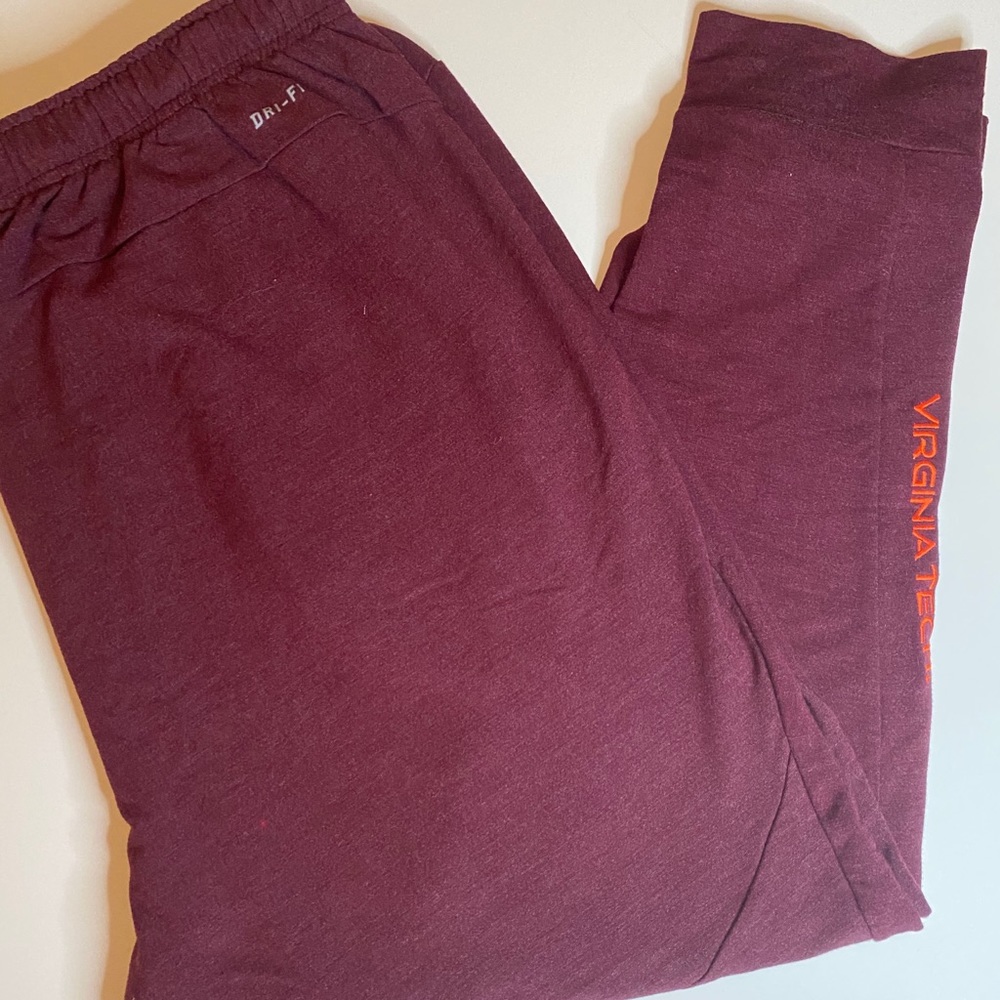 NWOT Virginia Tech Nike dri-fit pants